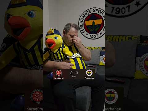 ANLIK FENERBAHÇELİLER 😢