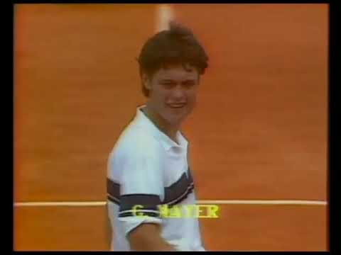 French Open 1979 2R - Gene Mayer v Yannick Noah