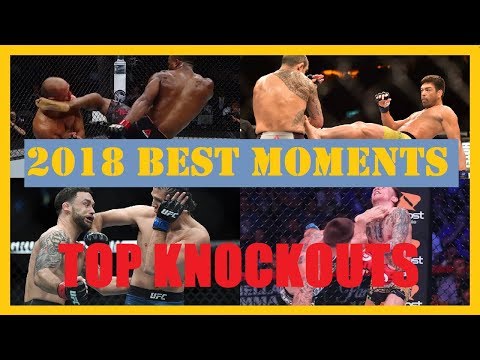 UFC MMA 2018 BEST MOMENTS - BEST KNOCKOUTS OF THE MONTH