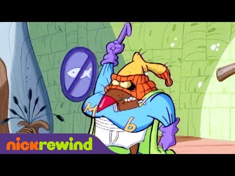 Daggett Transforms into "Muscular Beaver" | Angry Beavers | Nicktoons