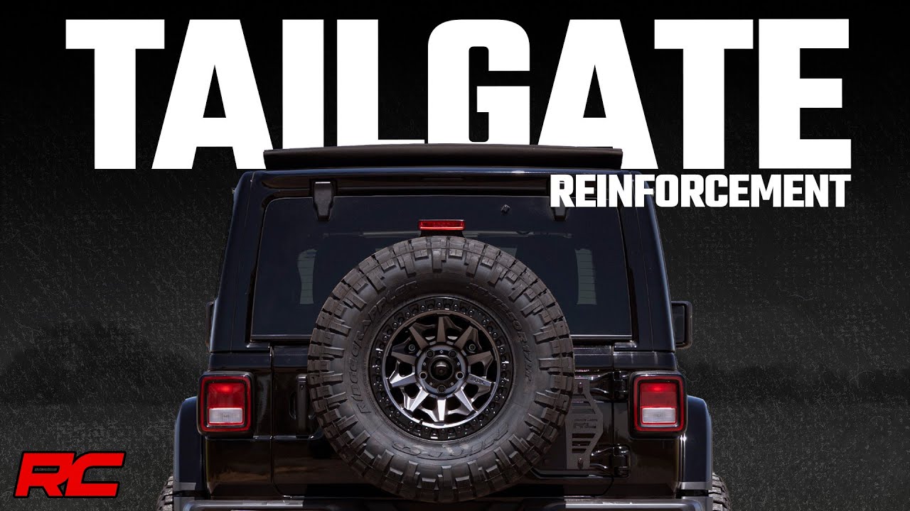 2022 Jeep JLU Tailgate Reinforcement