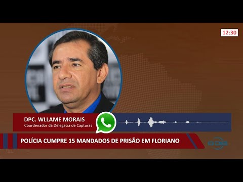 PoliÌcia cumpre 15 mandados de prisaÌƒo em Floriano 16 09 2021