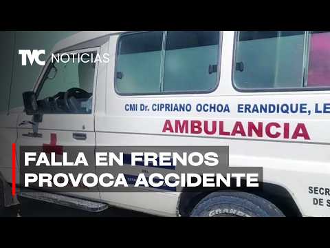 Se le fueron los frenos y vehículo con 18 pasajeros volcó en Lempira