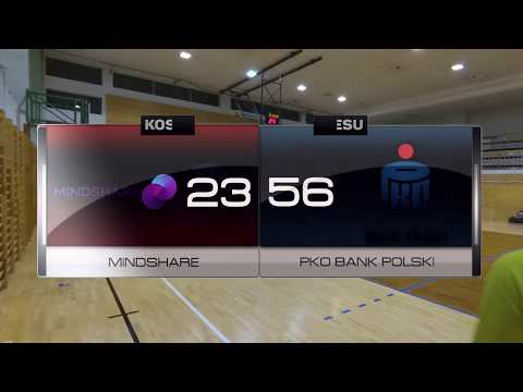 Mindshare vs PKO Bank Polski - V kolejka - III Liga Warszawa - Koszykarska Liga Biznesu