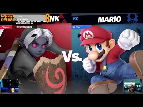 Zero To Death 14 | KoS | GO | NoTag (Mario) vs Clique (Young Link) [WR2]