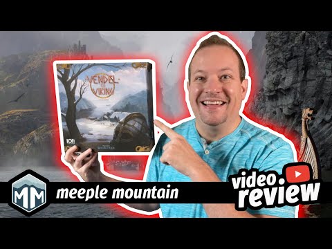Prepping to become a Viking - Vendel to Viking How to Play & Preview - Boardgame Brody