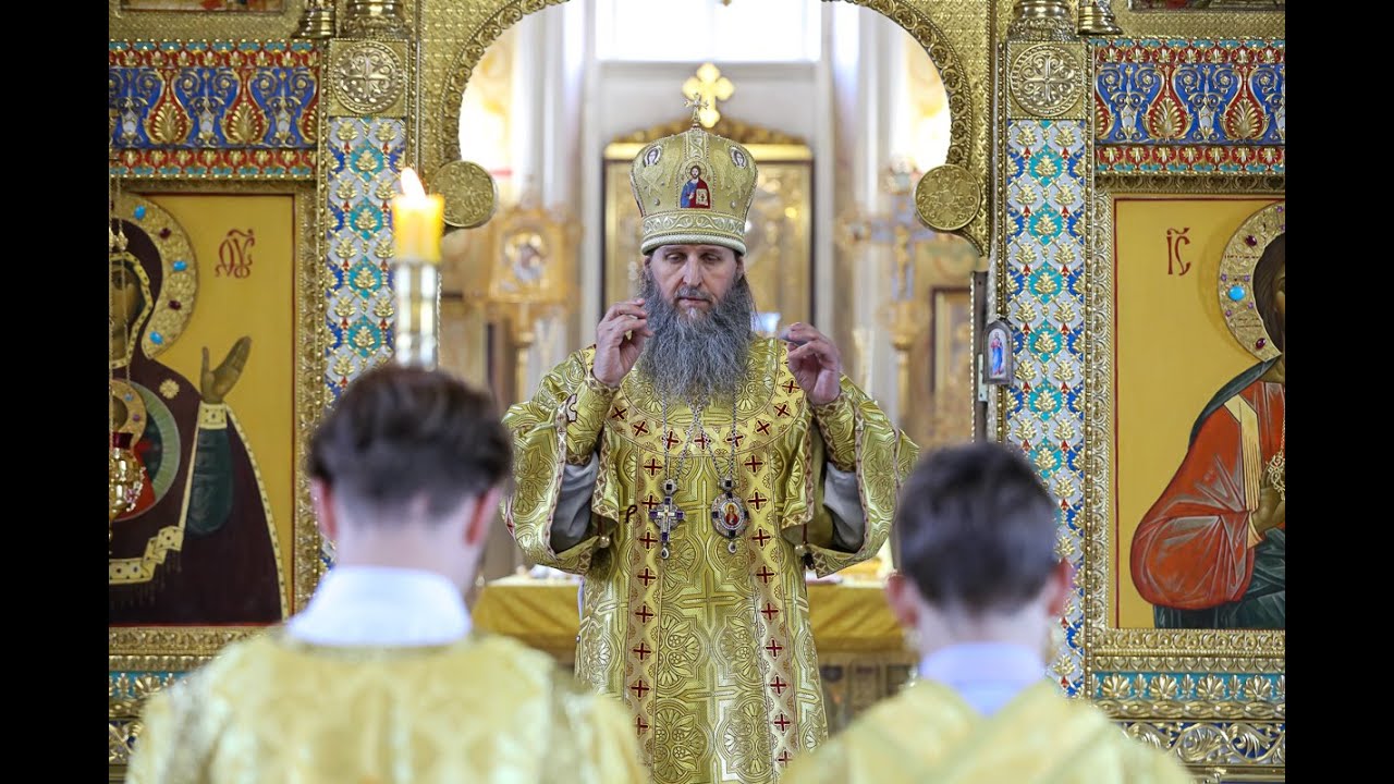 Проповедь митрополита Даниила в день памяти святых отцев шести Вселенских Соборов