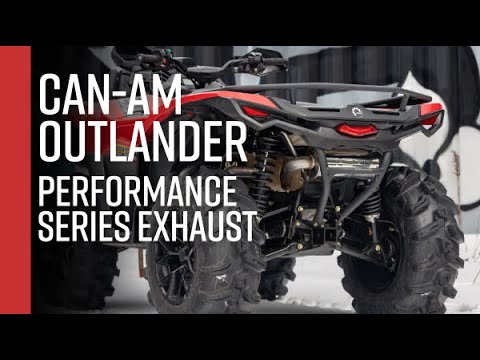 CAN-AM OUTLANDER 700 // MBRP 5" Performance Series Slip-On Exhaust