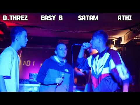 HATE MILE - SPAREGGIO SELEZIONI - D.THREZ VS EASY B VS SATAM VS ATHI