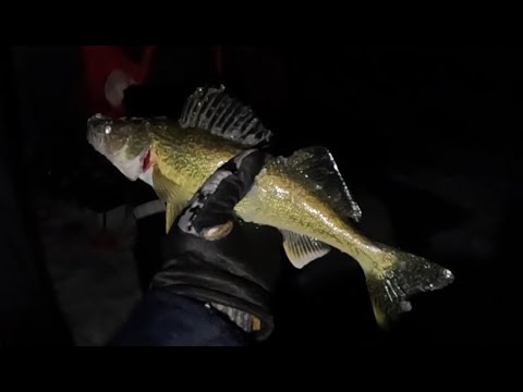 Warm Winter Day Ice Fishing!
