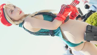西井綾音 Street Fighter Cammy Cosplay｜Comic Market C104 | 4K 60P