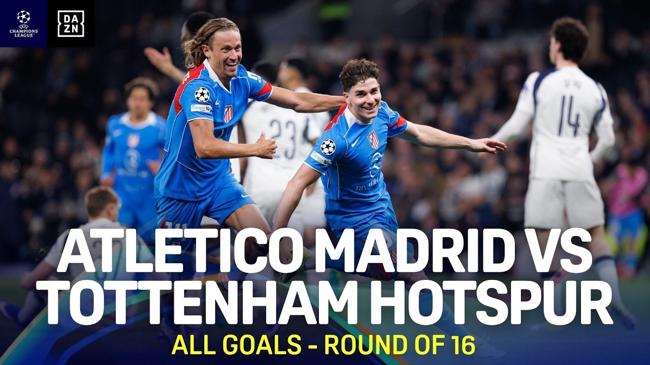 All Goals | Atlético Madrid vs Tottenham | UEFA Champions League Highlights | Round of 16