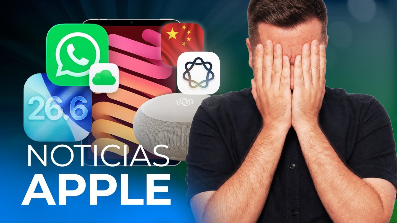 iPad mini OLED a 60 Hz, WhatsApp prepara su nube, posible ALERTA en iOS 26.6 y más noticias Apple
