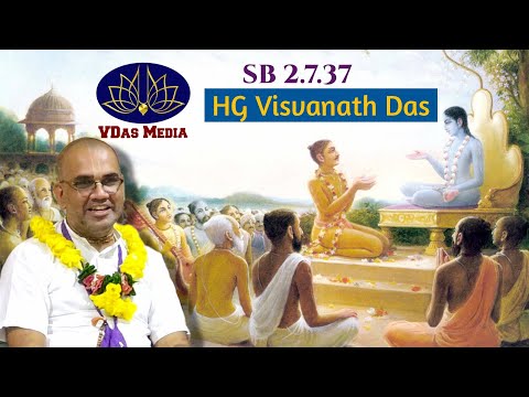 SB 2.7.37 lecture by HG Visvanath Das @ Radha Golokabihari Temple 19/11/25