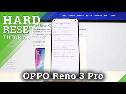 How to Factory Reset OPPO Reno 3 Pro – Delete Personal Data & Customized Settings