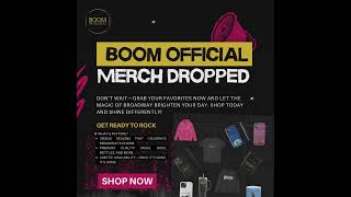 The wait is over! BOOM Exclusive Broadway Merch is finally here