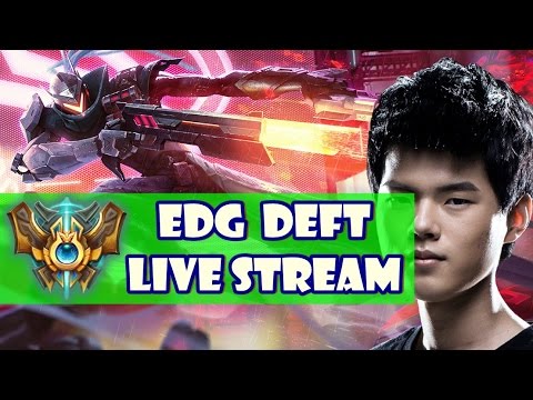 [ June 29,2016 ] EDG Deft- Lucian vs Jhin - Bot lane - s6 live stream