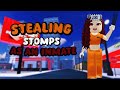 Stealing Peoples Stomps As A Criminal In ROBLOX BADDIES