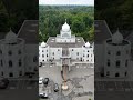 Gurudwara Singh Sabha Cambridge on a cloudy day in Cambridge city, Ontario, Canada#wmk