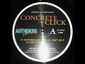 Concrete Click Can T Do It