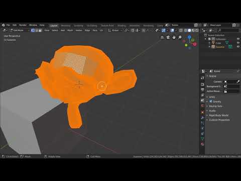 Blender Daily Tips and Tricks#32| How to make cutouts (Holes)(EN.)