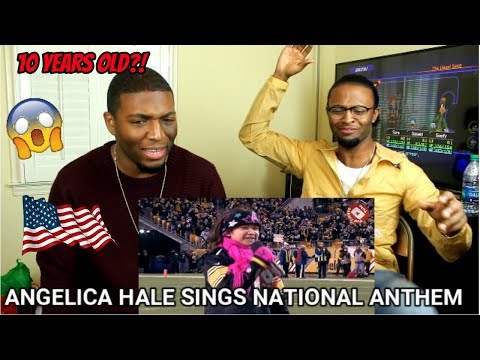 Angelica Hale: 10-Year-Old Sings National Anthem (REACTION)
