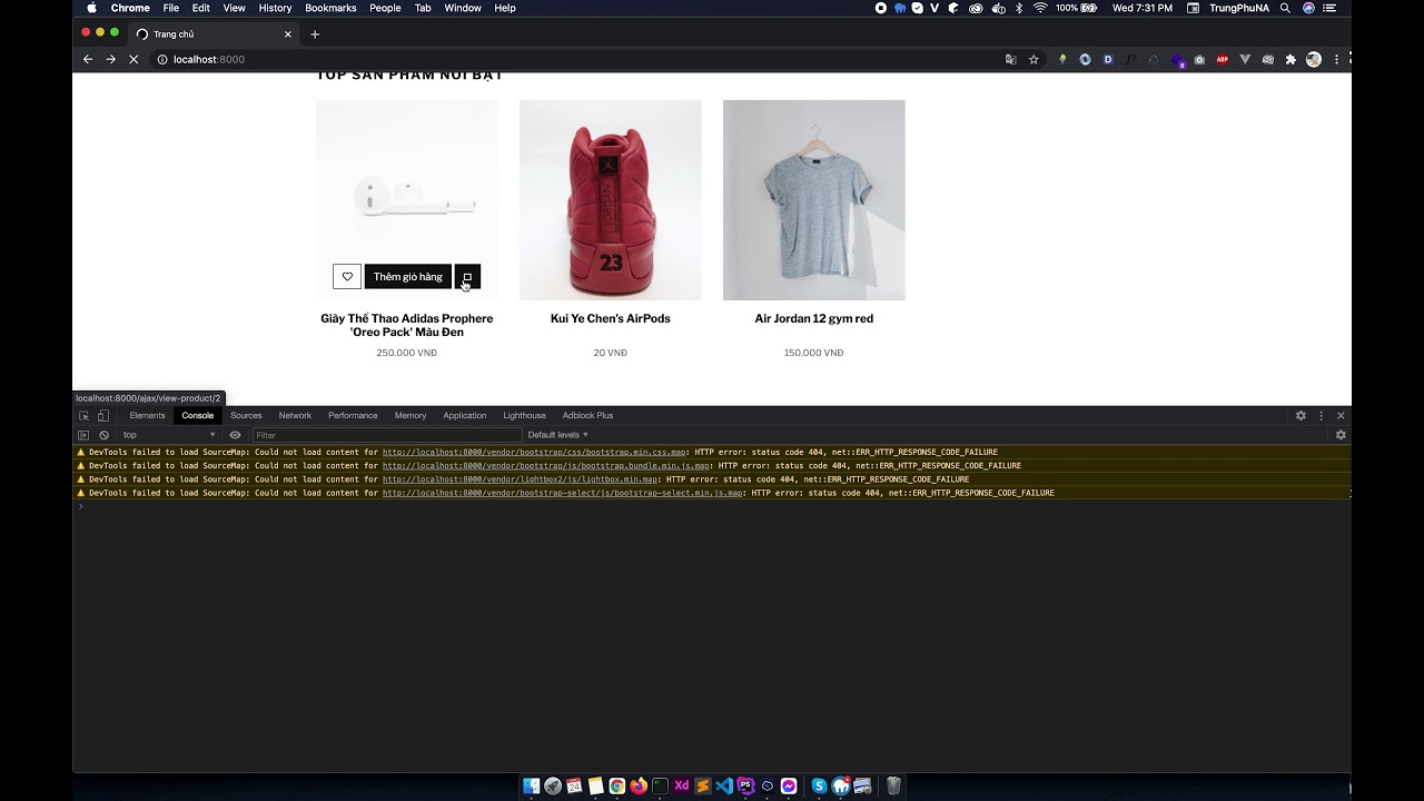 Đồ án tốt nghiệp - Build core website bán hàng bằng laravel 8x - Phần 10 - Private