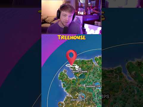 How to find the Simpsons Treehouse in Fortnite! It’s Stage 2 of 3! Stay tuned