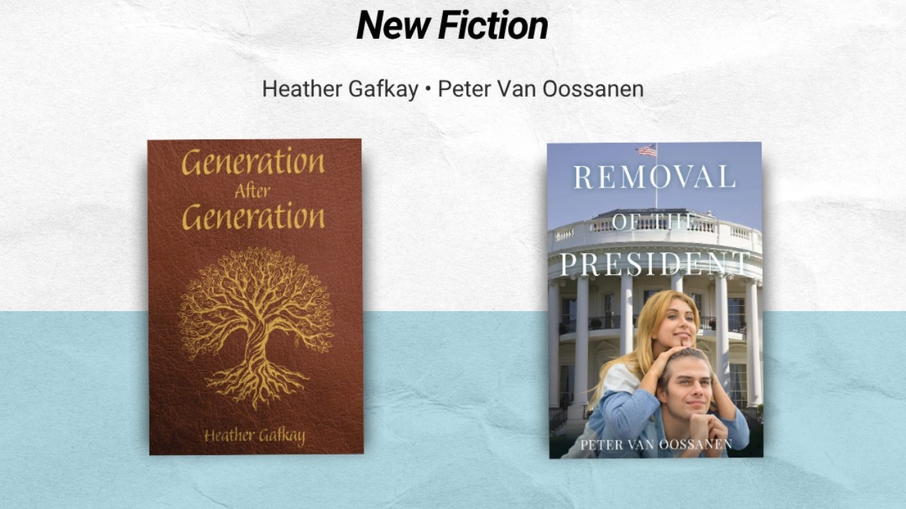 A Live Author Reading with Heather Gafkay and Peter Van Oossanen