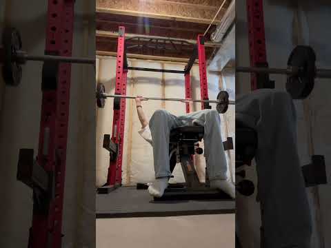 95 Pounds for the first time #lift #hevywight #workout #grind