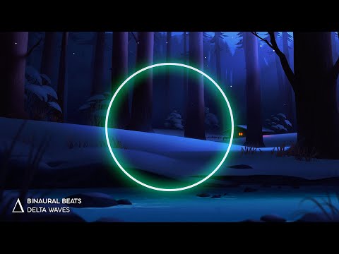 HELPS you SLEEP [ Delta Brainwaves ] “Forest Flow” Binaural Beats Sleep Music