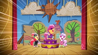 Musik-Video-Miniaturansicht zu Himna Beleg-osvajača [Cutie Mark Crusaders Song] (Serbian, Mini) (Himna Beleg-osvajača) Songtext von My Little Pony: Friendship Is Magic (OST)