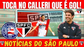 LTIMAS DO SO PAULO - VOLTOU! CALLERI TREINA E ATAQUE DOS SONHOS VAI SAIR| KAK EST DE VOLTA E +