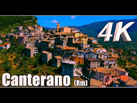 InFlight History 4K - "I Borghi più belli d'Italia" - Canterano 4K (Rm) Drone 4K View
