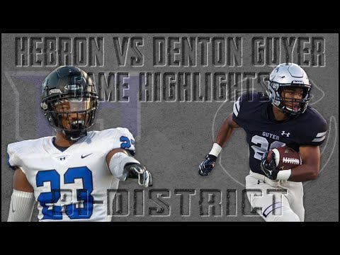 Hebron vs Denton Guyer - Game of the Week