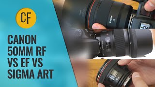 Video thumbnail for Canon RF vs EF (vs Sigma) Challenge! RF 50mm f/1.2 vs EF 50mm f/1.2 vs Sigma 50mm f/1.4 ART by Christopher Frost
