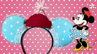 DIY Vintage Minnie Mouse Ears | No Sew Mickey Ear Tutorial