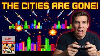 Missile Command Gameplay (Atari 2600)