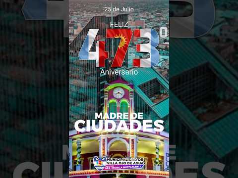 FELIZ 473° ANIVERSARIO MADRE DE CIUDADES