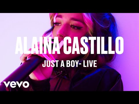Alaina Castillo - just a boy (Live Session) | Vevo DSCVR
