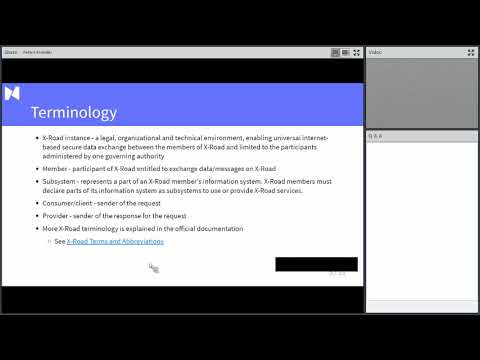 X Road Academy Session 5 - X-Road Architecture
