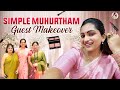 Simple And Elegant GRWM Look Nakshathra Nagesh