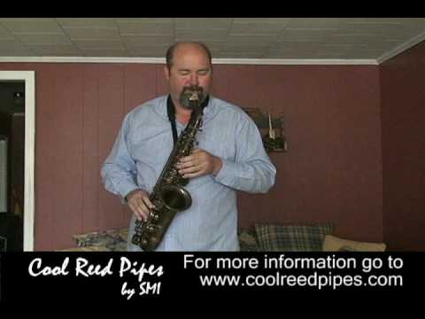 Gwen Shroyer plays a Cool Reed Pipes Alto Saxophone by SMI
