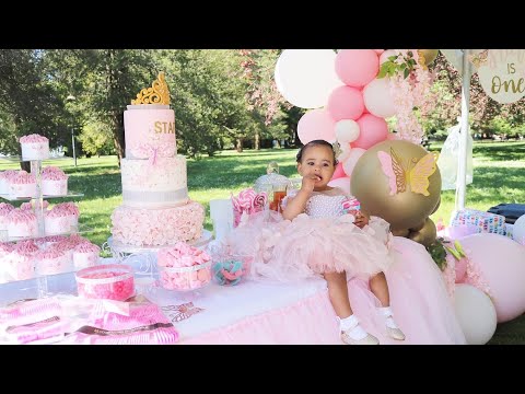 Star’s Butterfly Themed 1st Birthday Party 🥳 🦋 in quarantine