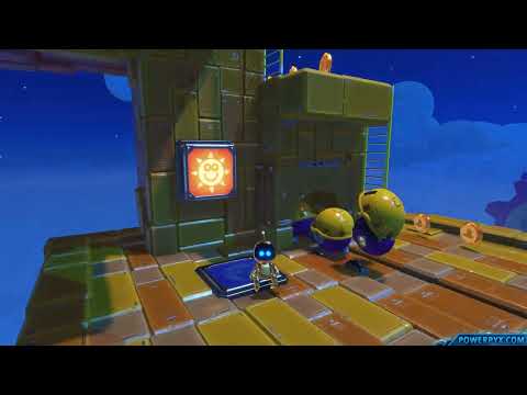 Astro Bot - Luna Sola - 100% Walkthrough (All Bots & Puzzle Pieces)