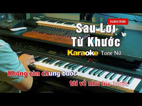 Sau Lời Từ Khước Karaoke Tone Nữ | OST Mai | Phan Mạnh Quỳnh | Tuấn Lê Piano