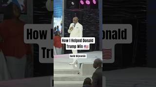 How I Helped Donald Trump Win the United States Election | David Ibiyeomie