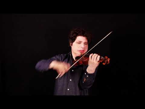 Augustin Hadelich plays Bach Sonata No  2 - Andante and Allegro