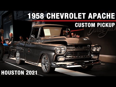 SOLD! 1958 Chevrolet Apache Custom Pickup - BARRETT-JACKSON HOUSTON 2021