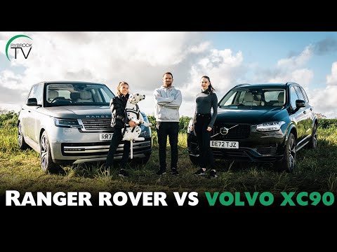 Range Rover P440e vs Volvo XC90 T8 | Battle of the Hybrids (4K)